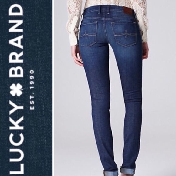 Lucky Brand Jeans Cate Stacked Skinny 10 - Picture 1 of 15